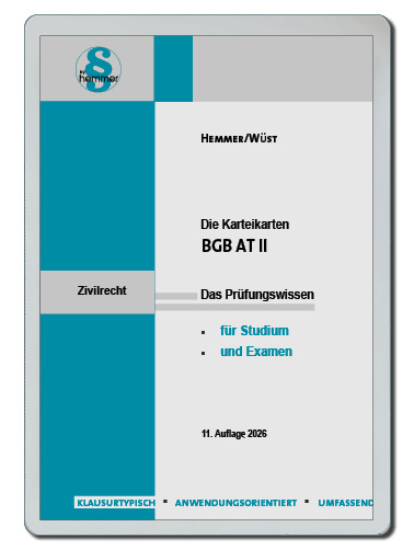 eCards - Hauptkarteikarten BGB AT II