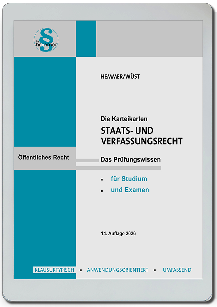 Details für Shop-Artikel eCards - Hauptkarteikarten Staats- und Verfassungsrecht anzeigen eCards - Hauptkarteikarten Staats- und Verfassungsrecht