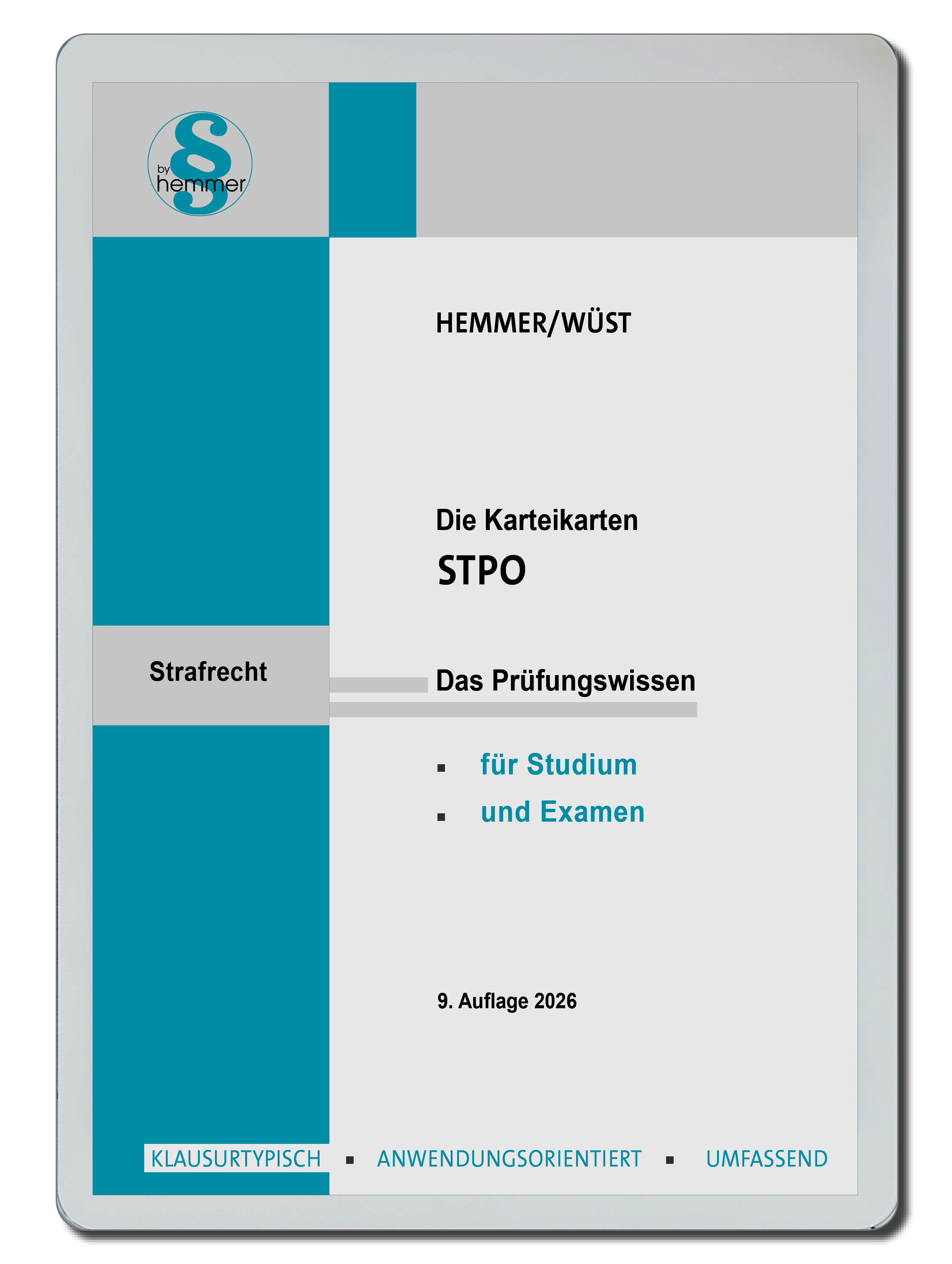 eCards - Hauptkarteikarten Strafprozessordnung (StPO)