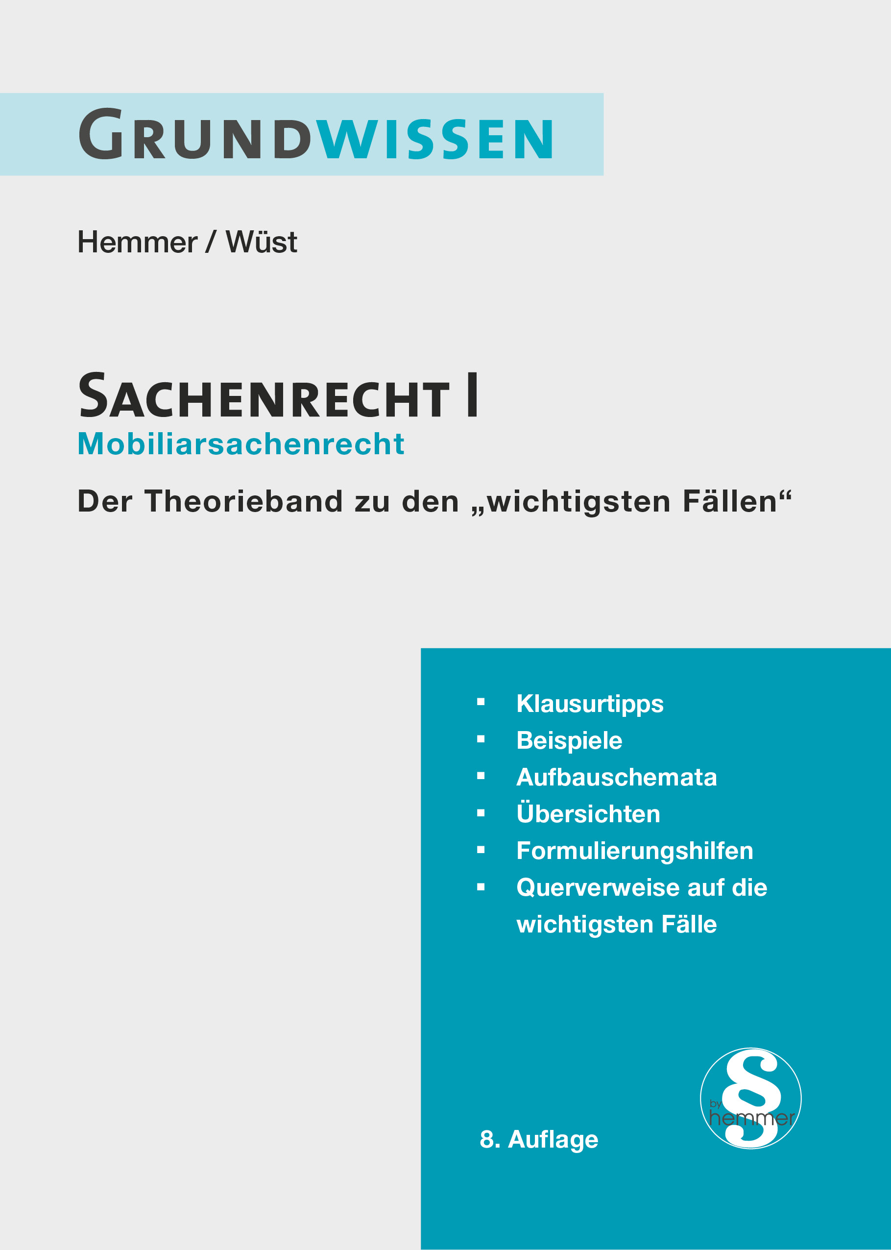 eBook Grundwissen Sachenrecht I - Mobiliarsachenrecht