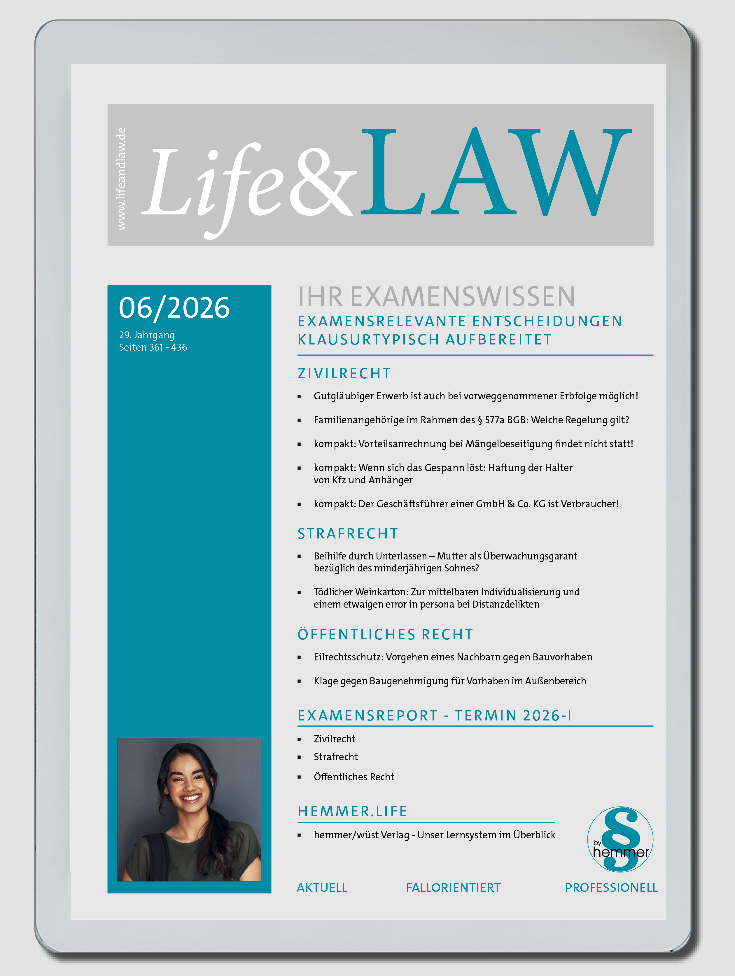 eBook - Life&LAW digital Ausgabe 2026/06