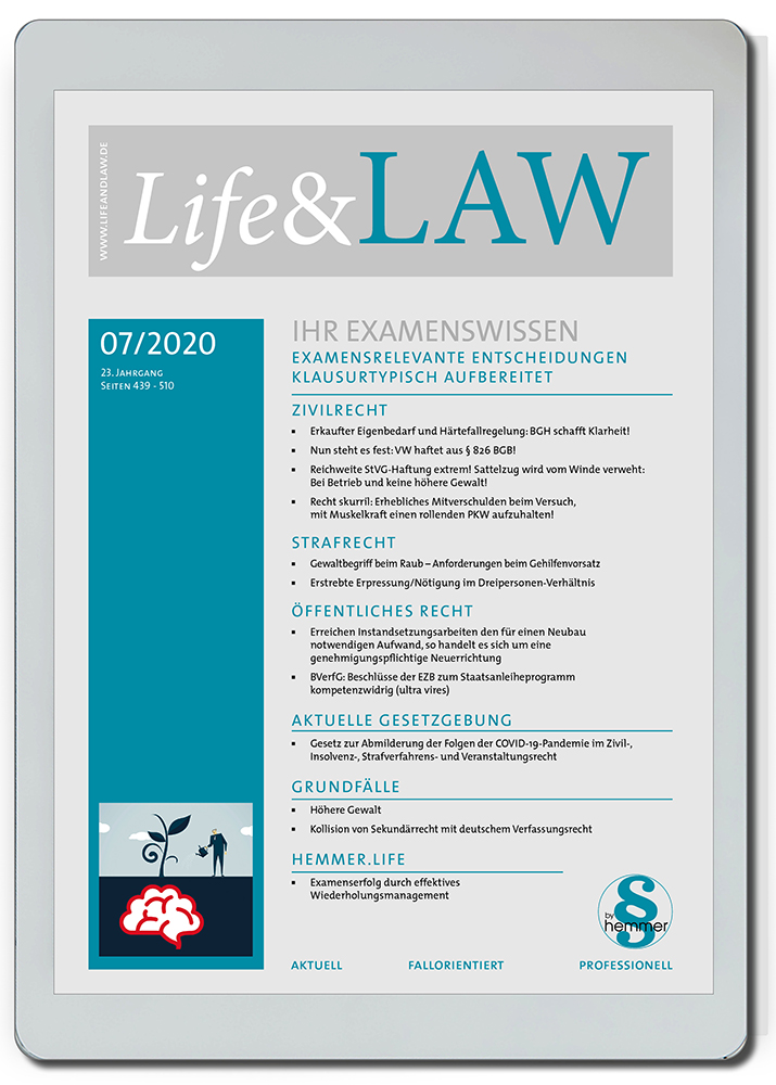 eBook - Life&LAW digital Ausgabe 2020/07