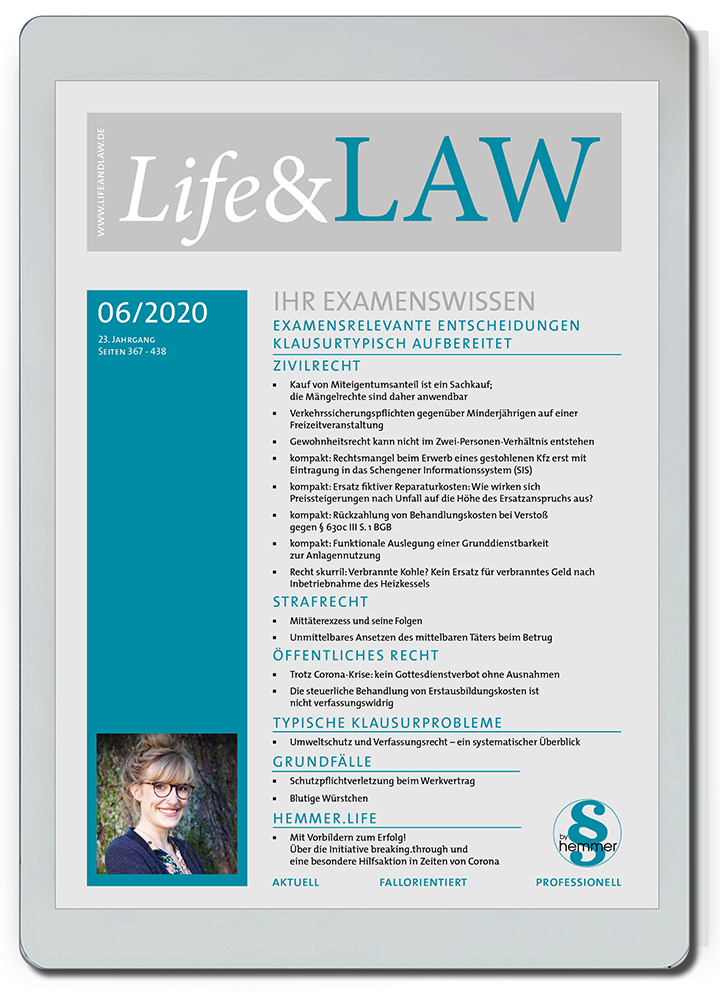 eBook - Life&LAW digital Ausgabe 2020/06