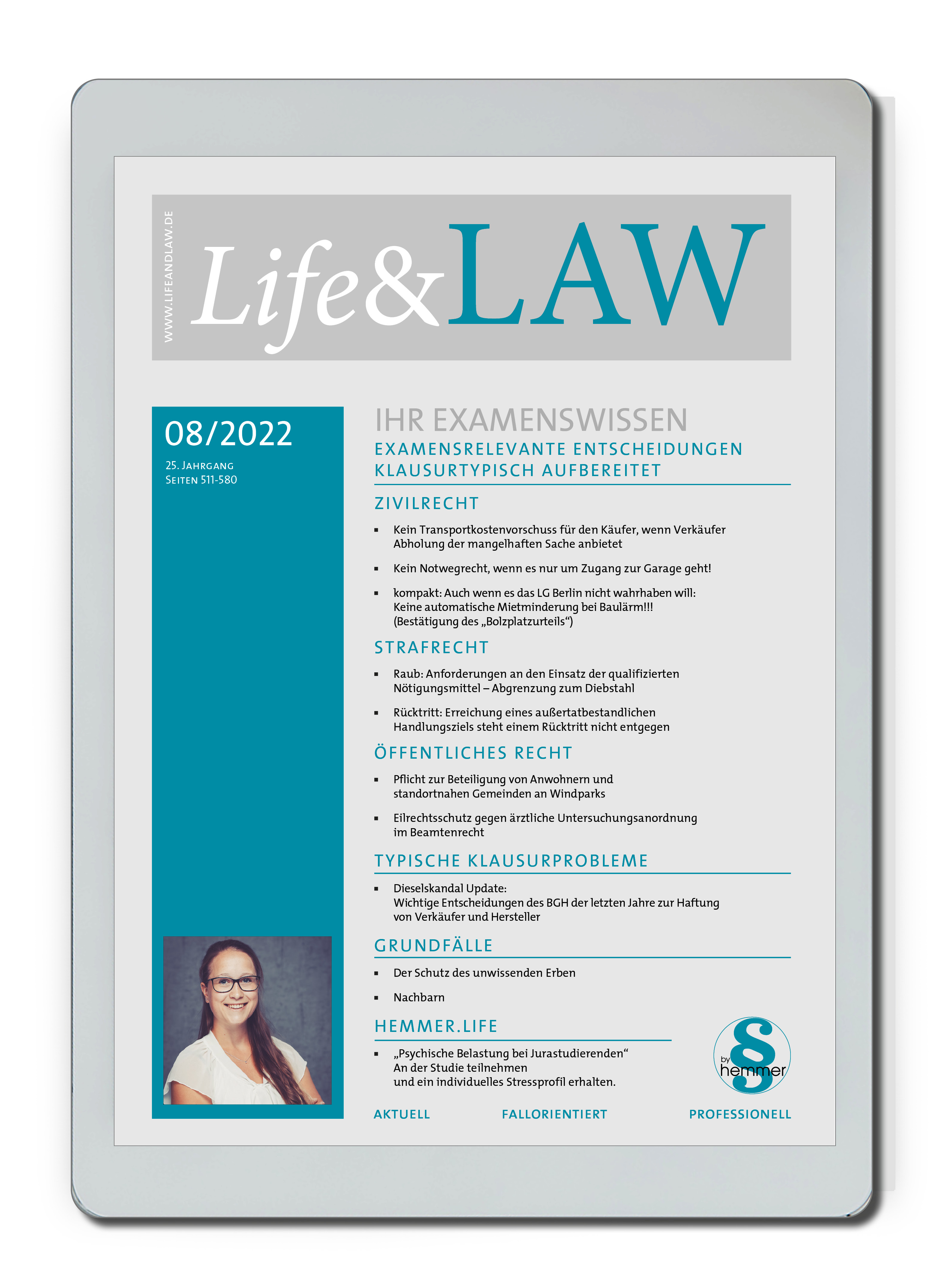 eBook - Life&LAW digital Ausgabe 2022/08