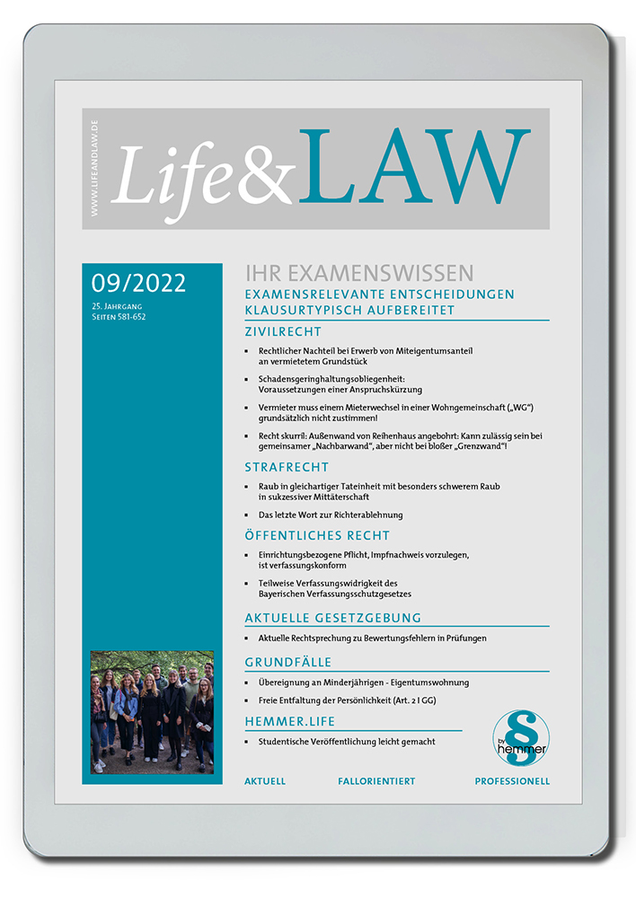 eBook - Life&LAW digital Ausgabe 2022/09