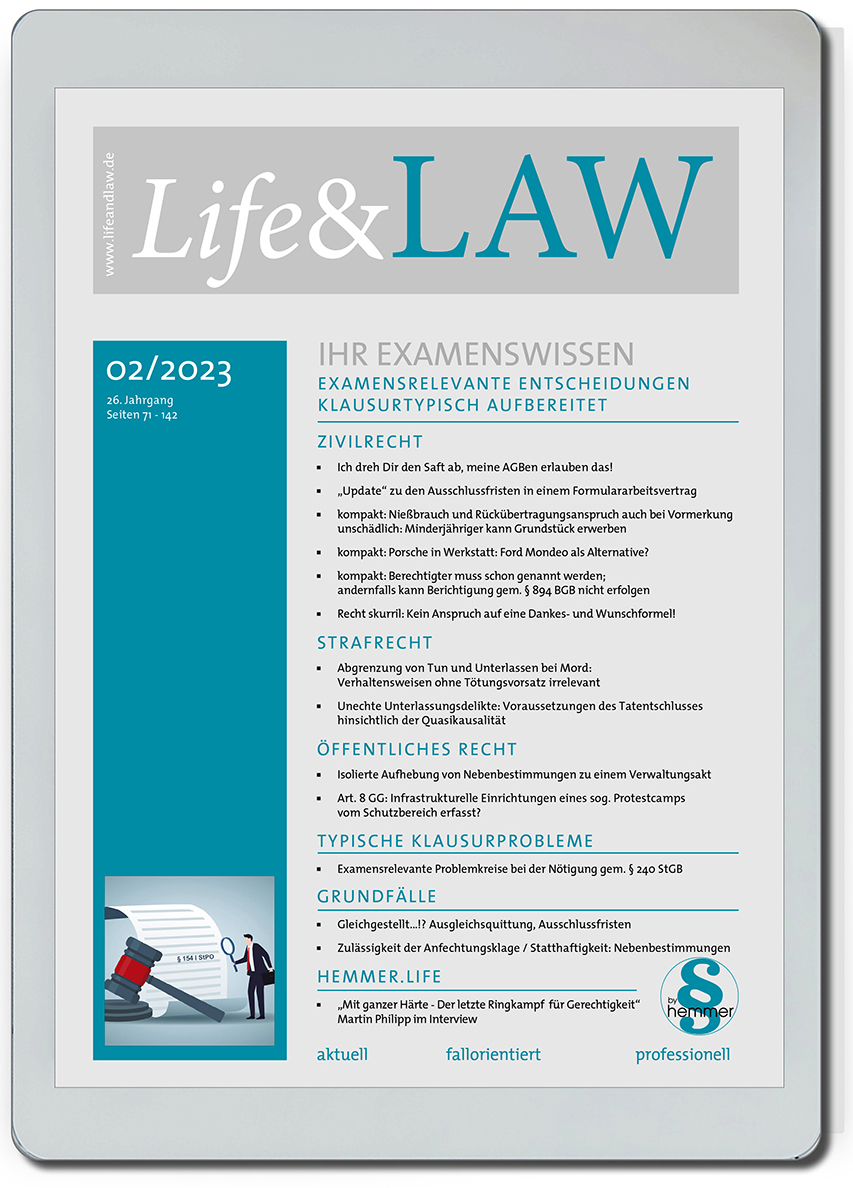 eBook - Life&LAW digital Ausgabe 2023/02