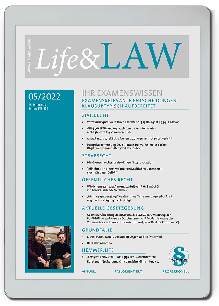 eBook - Life&LAW digital Ausgabe 2022/05