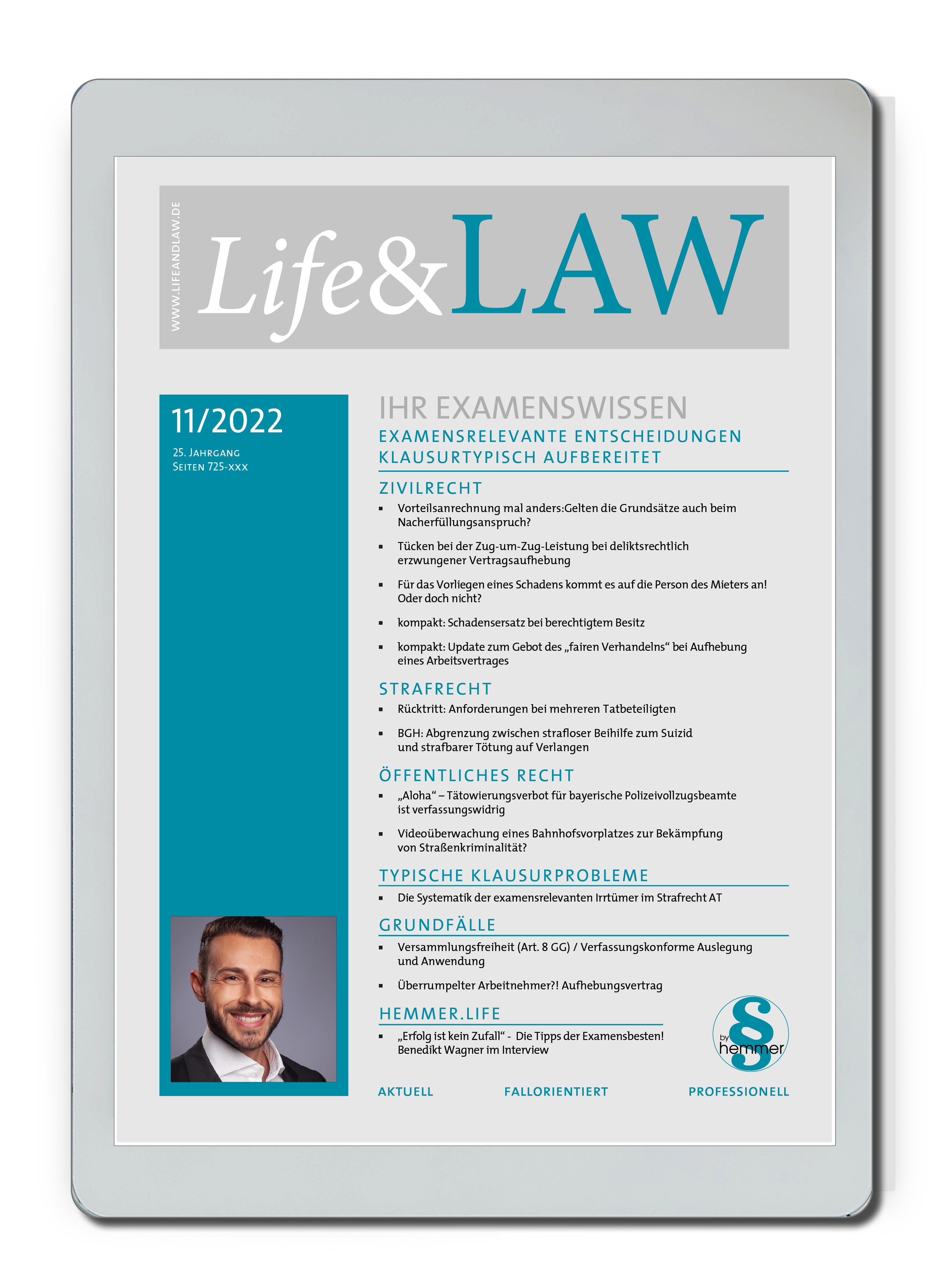 eBook - Life&LAW digital Ausgabe 2022/11