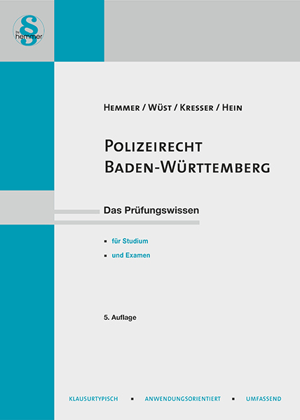 eBook Polizeirecht Baden-Württemberg