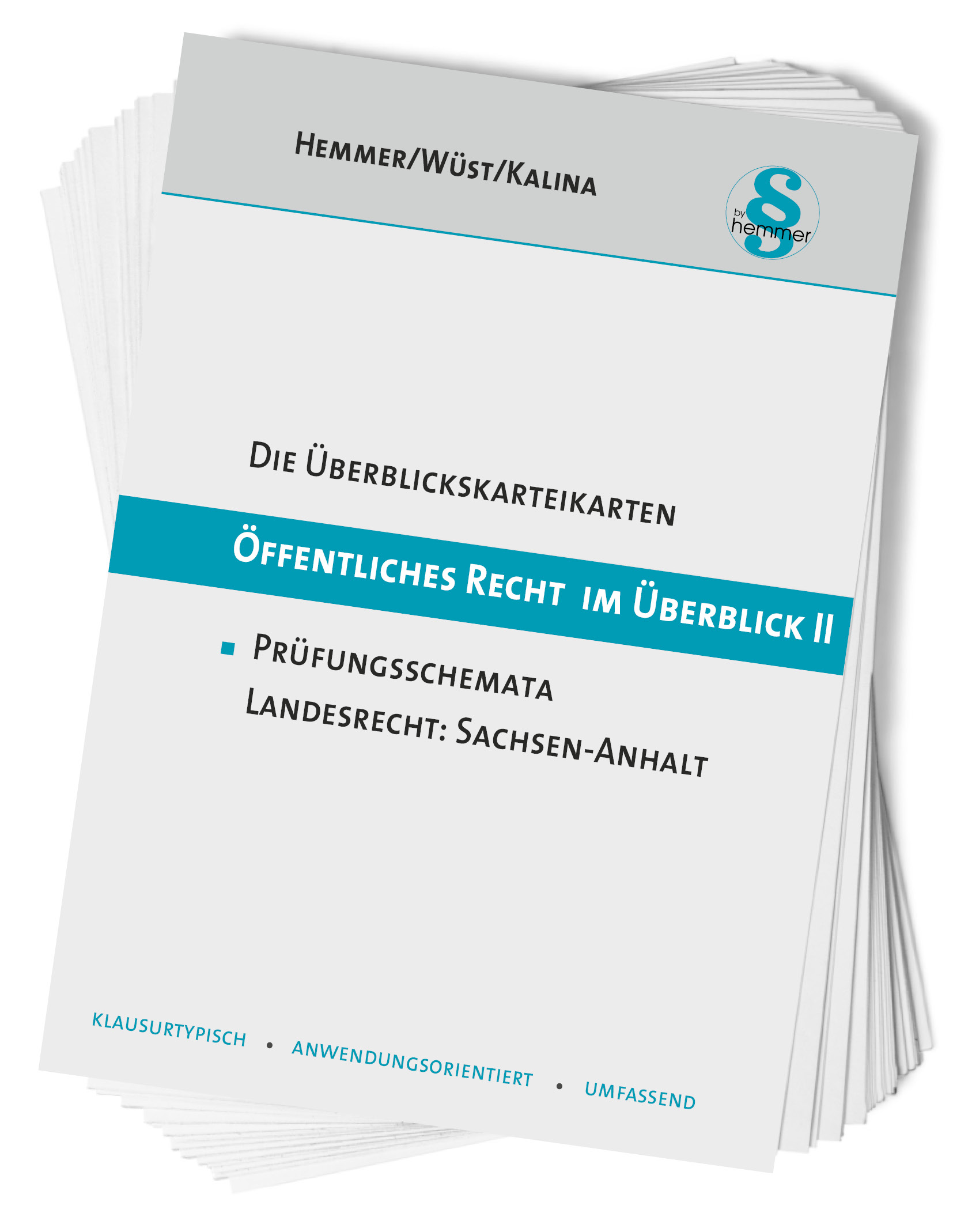 Überblickskarteikarten Öffentliches Recht im Überblick II - Sachsen-Anhalt